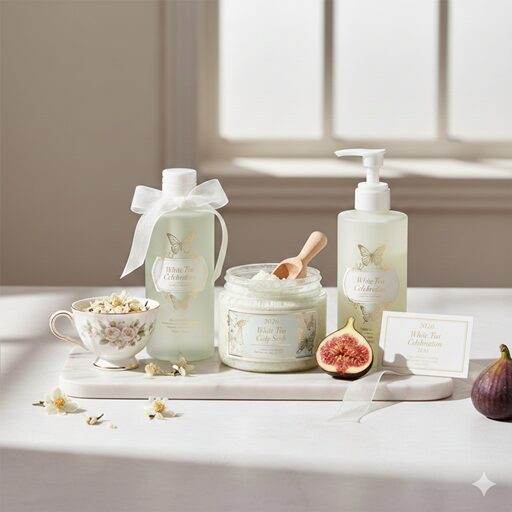 サボンの刻印サービスによる名入れボトルとホワイトデー用ギフトラッピング