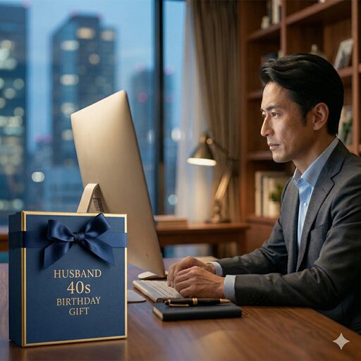 40代の男性に贈る高級な誕生日プレゼントのイメージ画像